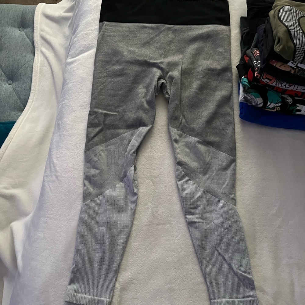 Aerie American Eagle Grey Leggings Xl